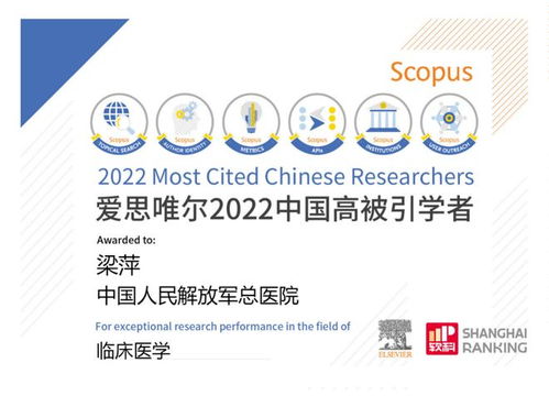 梁萍教授入選2022中國高被引學(xué)者榜單 引領(lǐng)介入超聲領(lǐng)域創(chuàng)新研究